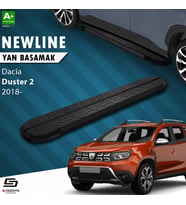 S-Dizayn Dacia Duster 2 NewLine Siyah Yan Basamak 183 Cm 2018-2023 A+ Kalite