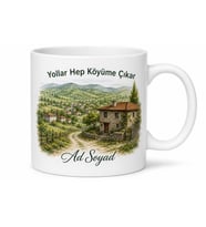 Yıllar Sonra Köye Dönüş Kupası - Köy Hasreti Hediye Kupa Bardak