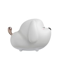 Baseus Cute Series Silikon sevimli Doggie Karikatür / Emzirme ve Gece Lambası (Beyaz)