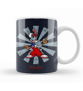Who Framed Roger Rabbit Retro Japanese Kupa Bardak Porselen