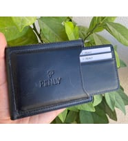 PENLY ERKEK CEPLİ&KARTLIK ORJİNAL HAKİKİ DERİ CÜZDAN (Siyah)