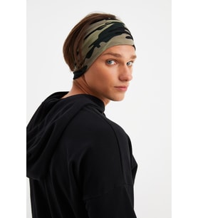 kamuflaj Erkek 4 fonksiyonlu Koruyucu  Pamuklu, Esnek, Terletmez, Bandana, Boyunluk, Buff, Maske (Haki)