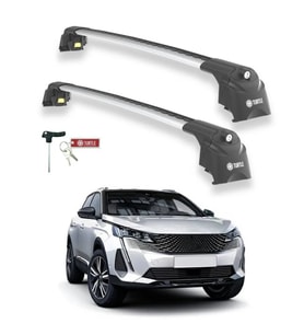 Turtle Peugeot 3008 (P84) 2017-2024 Ara Atkı Air2 Gri
