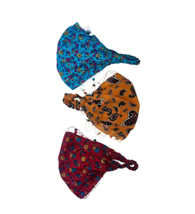 Bandana Paraşüt Model Lastikli 3 Lü