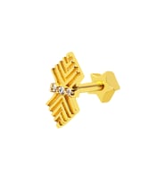 Amazon 14 Ayar Altın Tragus Küpe