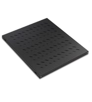 AGER Dikili Tip 19 1U D600mm için Sabit Siyah Raf Modülü AA-SBT60-A-S1