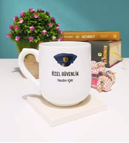 Özel Güvenlik Tasarımlı Kişiye Özel Güvenlik Kupa Bardak