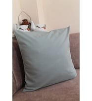 İndigo Premium %100 Pamuklu Fermuarsız Kırlent Kılıfı 43x43cm