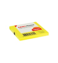 Noki Yapışkanlı Not Kağıdı 75x75 mm Memo Limon Sarı 80 Yaprak (12 Li Paket)