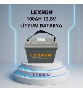 Agro Makine Lexron 100 Ah 12.8 v Lityum Batarya
