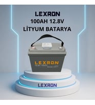 Agro Makine Lexron 100 Ah 12.8 v Lityum Batarya