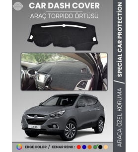 HYUNDAİ İX35 (2009-2015) Torpido Örtüsü Ön Göğüs Koruma Tam Uyum Çatlamayı Önler Kaymaz Kolay Montaj