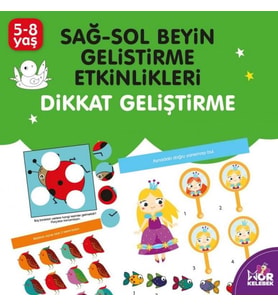 Sağ-Sol Beyin Geliştirme Etkinlikleri - Dikkat Geliştirme