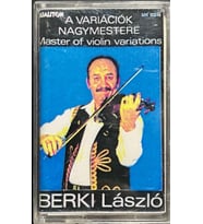 (Plak Değildir KASET tir) Kaset Berki Laszlo A Variaciok Nagymestere Kaset