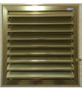 ecovent 30X30 ALÜMİNYUM MENFEZ ALTIN KROM