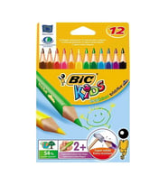 BİC EVOLUTİON JUMBO KURU BOYA 12 RENK (8297356)