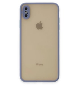Durukar® iPhone X Kılıf Montreal Silikon Kapak - Gri