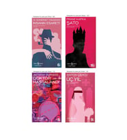 Şato + Insanın Esareti + Üç Yıl + Doktor Hastalandı- 4 Kitap Set - Iş Bankası Özel Set Şato Kitabı