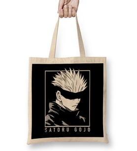 Satoru Gojo 02 Bez Çanta Uzun Saplı