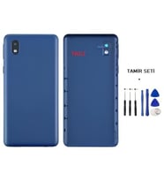 Samsung Galaxy A01 CORE - SM-A013 FULL Kasa Arka Kapak Takım MAVİ - TAMİR SETİ