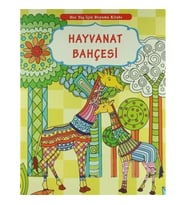Her Yaş İçin Boyama Kitabı - Hayvanat Bahçesi
