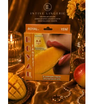 Royal Yüksek Aroma ve Tada Sahip Yenilebilir/Yenebilir İç Çamaşır Takımı -20 Farklı Aroma