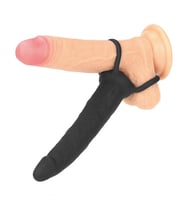 ETSMagaza 13 cm Siyah  Penis Ve Halkası