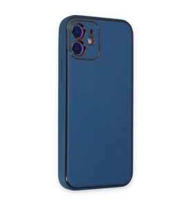 İphone 12 Kılıf Co Deri  Kapak - Açık Mi