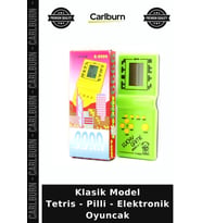 Özel Üretim Nostaljik Eğlenceli Hediye Konsol Klasik Model Tetris - Pilli - Elektronik Oyuncak