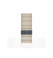 Arges Dolap 5 Raflı 2 Çekmeceli 88x30x243 Aytaşı-Antrasit