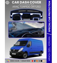 RENAULT MASTER 3 (2010-2021) Torpido Örtüsü Ön Göğüs Koruma Torpido Koruma Araca Özel Tam Uyum