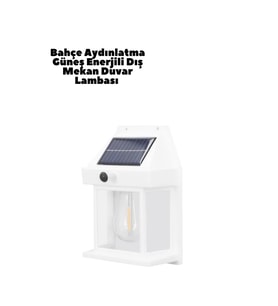 Güneş Enerjili Duvar Lambası BK888