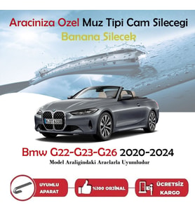 Bmw G22-G23-G26 Muz Silecek Takımı 2020-2024