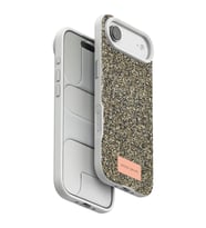 Onegif Apple iPhone 17 Air Bright Simli Kapak - Çöl Titanyum