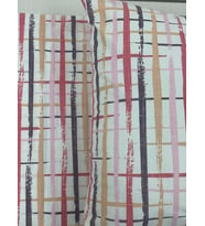 NİVEMESHOME BOYA DESENLİ 2 Lİ YASTIK KILIFI KAPAKLI 50X70