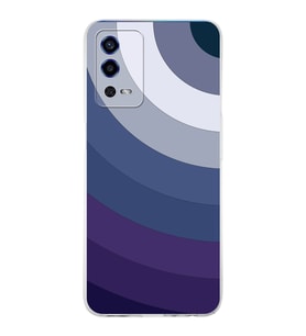 PrintiFy Oppo A55 Uyumlu Kamera Korumalı Renk Cümbüşü E Tasarımlı Şeffaf Silikon Kılıf