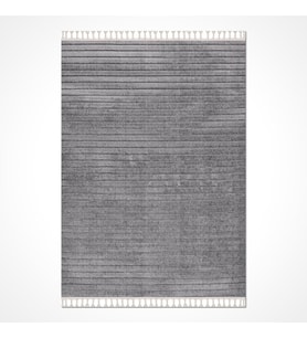 Vizon Halı Kahverengi Soyut Motifli 3D Kabartmalı Modern Salon Halısı Toz Vermez Polyester