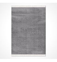 Vizon Halı Kahverengi Soyut Motifli 3D Kabartmalı Modern Salon Halısı Toz Vermez Polyester