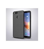 Huawei Honor 7X Uyumlu Kılıf Zore Niss Silikon Kapak (Siyah)