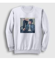 Presmono Unisex Beyaz Highway 61 Revisited Bob Dylan Sweatshirt 301500tt