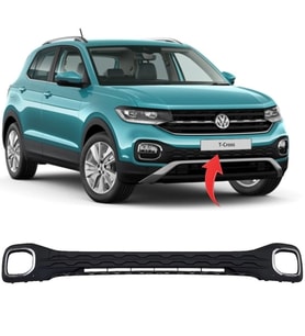 Vw T-Cross 2019-2023 Ön Tampon Demiri Alt Orta Izgara Lıfe Paket 2GM853677 9B9