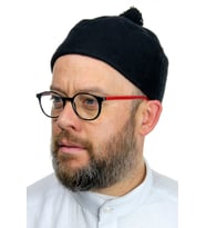 Keçe Yün Takke - Siyah Renk (Karışık)