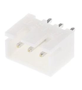 3 Pin Tunik Konnektör Erkek - 2.50mm 180 Derece