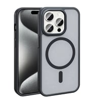 Apple iPhone 15 Pro Max Kılıf M-safe Şarj Özellikli Mat Arka Yüzey Zore Sio Kapak