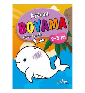 Afacan Boyama Okul Öncesi 2-3 Yaş