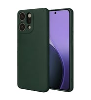 Oppo Reno 14 First Silikon - Koyu Yeşil