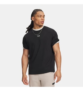 Under Armour Ua M Hwt Metal Logo Ss Siyah Erkek T-Shirt 6013618-008