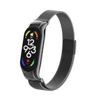 Xiaomi Mi Band 7 KRD-01 Metal Kordon (Siyah)