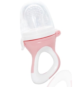 Silikon Uçlu Meyve Sebze Emziği 600 Pembe