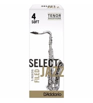 D\'Addario Woodwinds Select Jazz Tenor Saksafon Kamışı No:4 Soft
